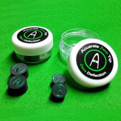 Acuerate Leder 14mm 3 Stück schwarz/grün soft